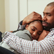 Jenn (China Anne McClain) and Jefferson (Cress Williams)